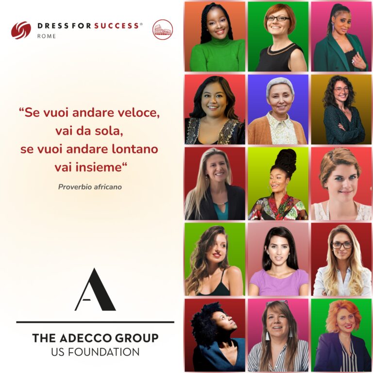 Adecco Group US Foundation per Dress for Success Rome - Dress for Success Rome