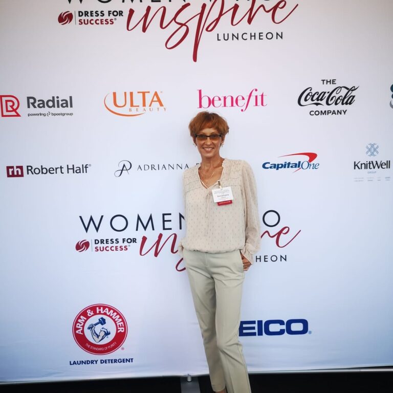 Anna Maria Stawicka per DFS Rome - Dress for Success Rome