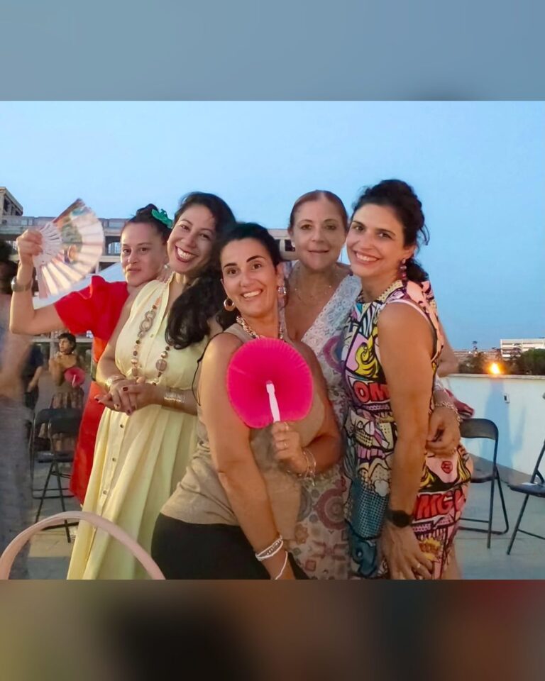 Aperitivo estivo sulla terrazza di Dress for Success Rome